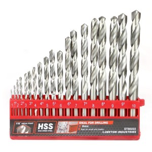 DEKTON HSS COBALT Drill Set 19 Pcs. 1-10mm