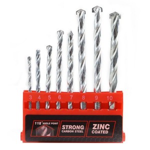 DEKTON Diamond drill set 8 pcs. 3-10m