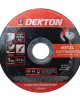 DEKTON 115x1mm Cd-Inox Metal Cutting Disc