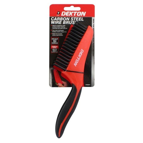 DEKTON Wire Brush Hand Carbon El. Handle