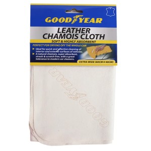 Γνήσιο Δέρμα Καθαρισμού Chamois 60x40cm GOODYEAR