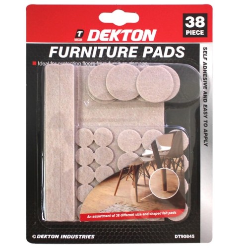 DEKTON Furniture legs Set 38 Pcs. Whites