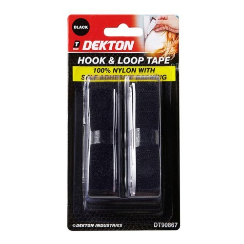 DEKTON Hritz Hraz Tape Black 20mmx1m 100% Nylon
