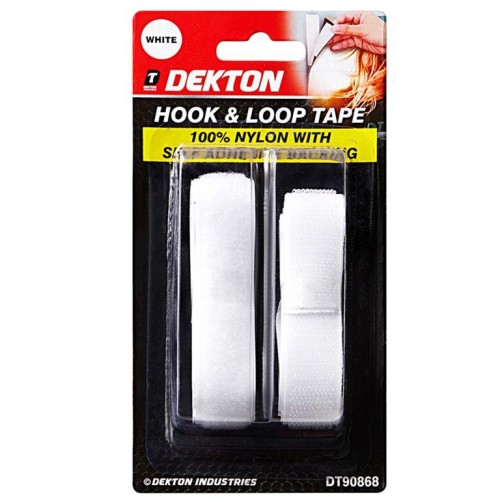 DEKTON Hritz Hraz Tape White 20mmx1m 100% Nylon