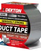 DEKTON Fabric Tape Gray 50mx50m Heavy Duty