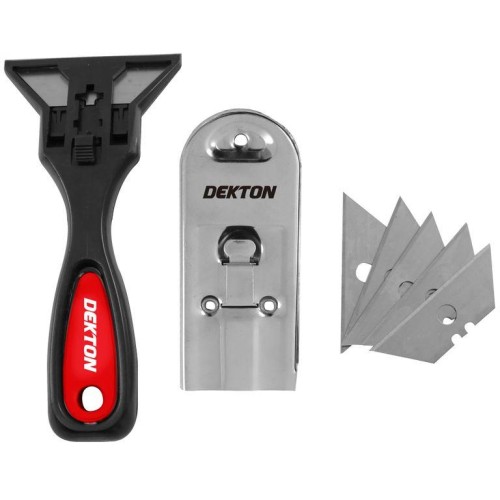 DEKTON Set of Inox Scrapers & 10 Replacement Blades