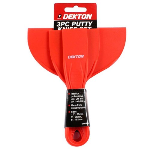 DEKTON Set Plastic Spatulas 3 Pcs.