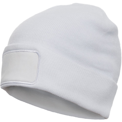 Meest White Work Cap With Print Surface