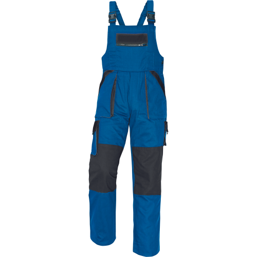 MAX bibpants 260 gr/m2 blue/black Working bib pants