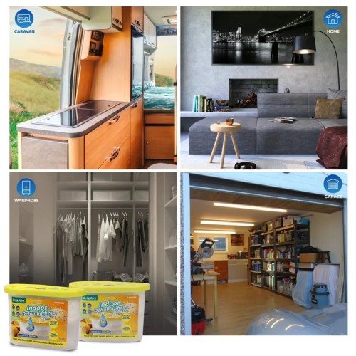 DEKTON Απορροφητής - Συλλέκτης Υγρασίας 500ml Με Άρωμα Λεμόνι