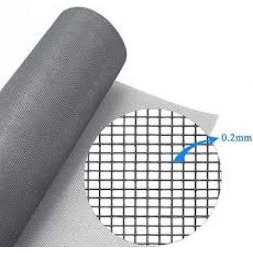 Anti-Mosquito Screen Fireproof Gray America 2,2mx30m