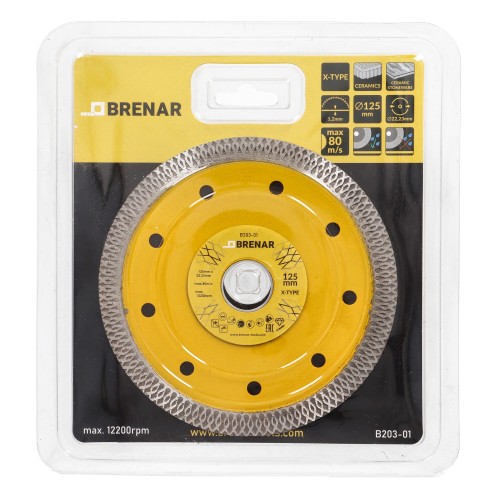 Diamond Cutting Disc X-Type 125x22,23x1,2mm