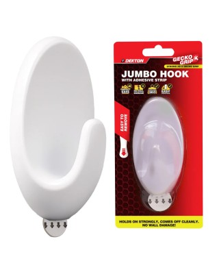 DEKTON Άγκιστρο Χουκ Μεγάλο Λευκό Με Λωρίδα Λειτουργίας