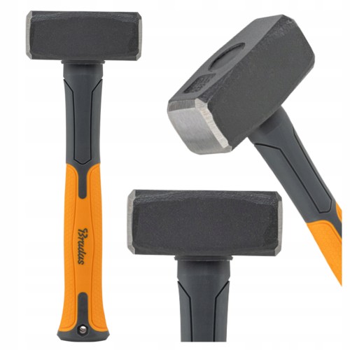 BRADAS Stone Mason's Hammer FIBERGLASS 2000gr