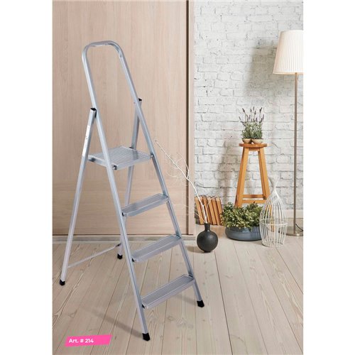 3&1 Household Ladder With Anti-slip Steps 156x49x9cm