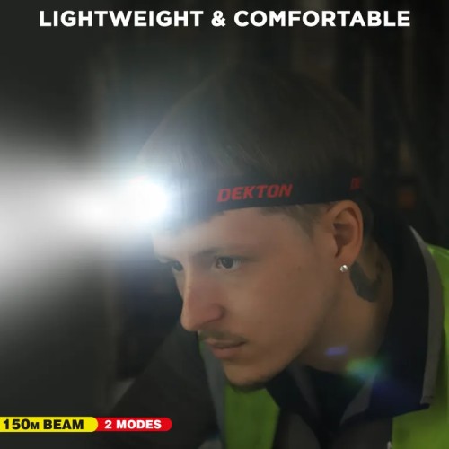 DEKTON Led Head Torch 150 Lumens