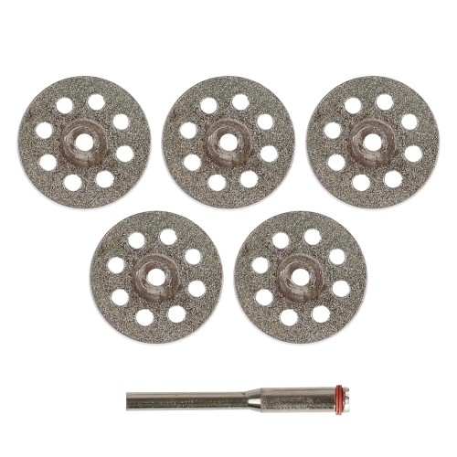 DEKTON 5 Piece Diamond Tipped Cutting Disc Set