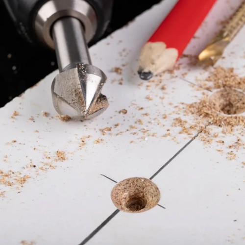 DEKTON Set 3 Τεμ.Φρέζα Ξύλου Πλαστικού 10-12-16mm