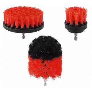 DEKTON Set 3 Pcs. Drill Cleaning Brushes