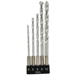 DEKTON Diamond drill set 5 pcs. 4-10m