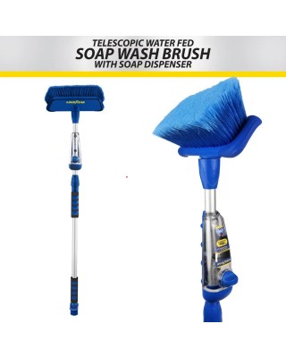 GOODYEAR Βούρτσα Πλυσίματος  Ι.Χ.Τηλεσκοπική Με Θήκη Σαπουνιού