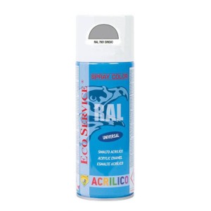 Spray Βαφής Ral 7001 Γκρί Ασημί Ματ CLASSIC