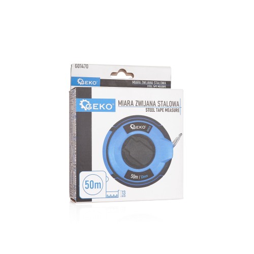 GEKO Μετροταινία ατσάλινη 50mx13mm