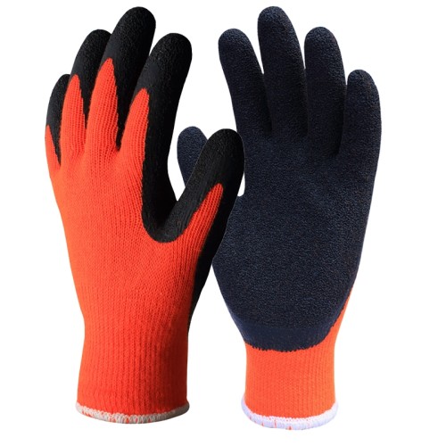 Glove RED KISS LATEX Orange-Black