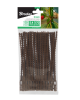 Releasable ties for plant strapping 5,4 mm x 17 cm - brown / 50 pcs
