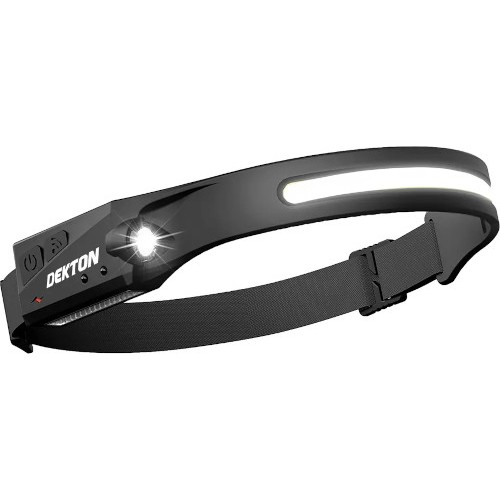 DEKTON Usb Rechargeable Headlamp With Sensor Waterproof