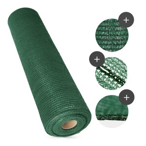 Shade Net Fg8 1mx50m Shade 90% (Green-Black)