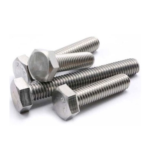 Βίδα Εξάγωνη Γαλβανιζέ Ολόπαση M8x2mm Τεμ.400 DIN 933 8.8