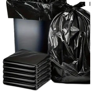 65x90cm Garbage Bags Black