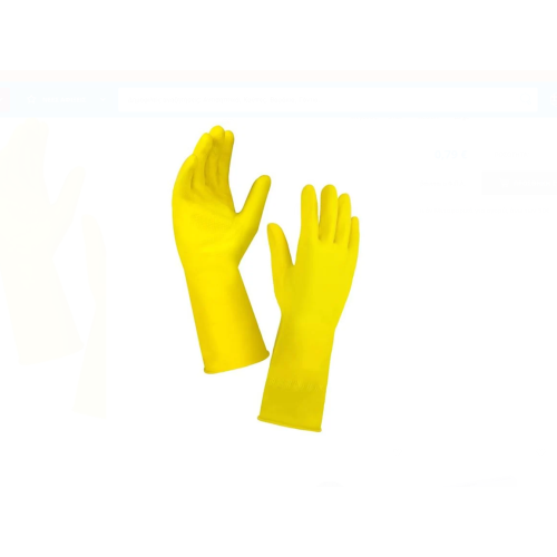 Yellow XL Kitchen Glove