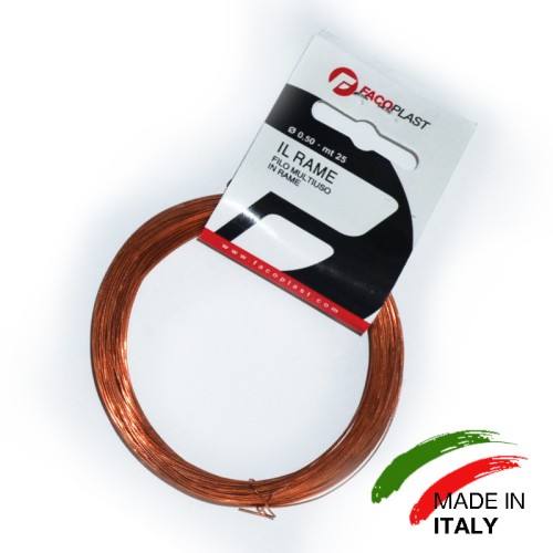 Wire 0.60mmx20m 50Gr Copper