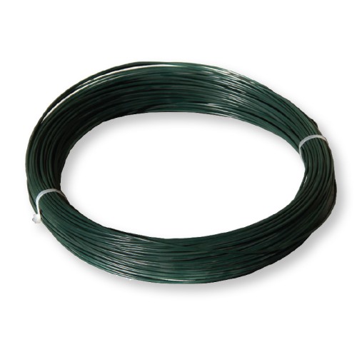 Wire 1.10mmx24m Green Coated