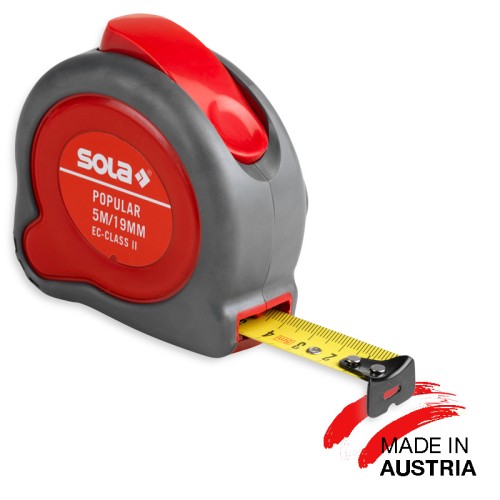 Measure 5mx19mm Sola rubber