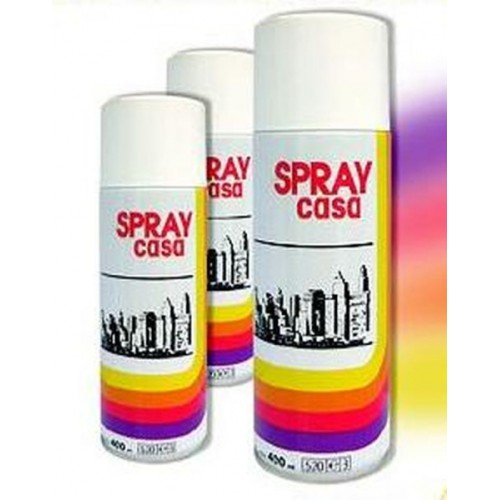 Spray Βαφής Φωσφοριζέ Φθορίζων Πορτοκαλί Casa 400ml