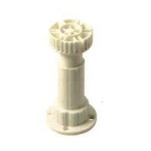 Adjustable Feet No 10cm Base Large 4.5cm B White