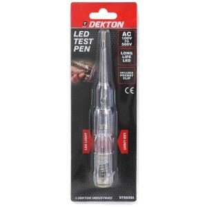 DEKTON Test screwdriver B.T.Led 100-500V