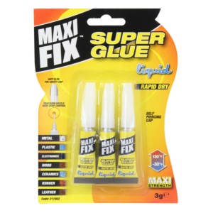 Κόλλα SUPERGLUE MAXIFIX 3x3gr