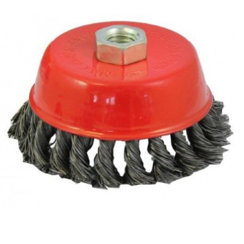 DEKTON Wire brush M14 100mm Bell Braid