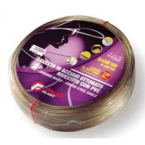 Steel wire 4mmx50m PVC Coating- Coil