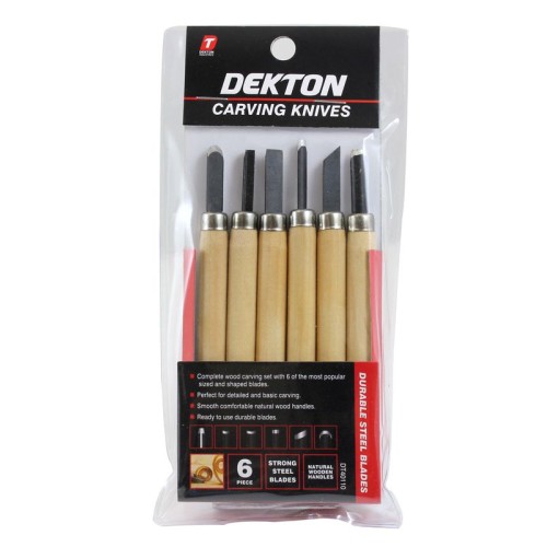 DEKTON Carving Chisel Set 6 Pcs.