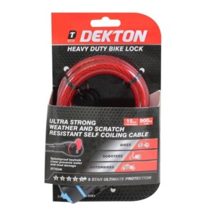 DEKTON Bike Lock 900mm & 2 Keys